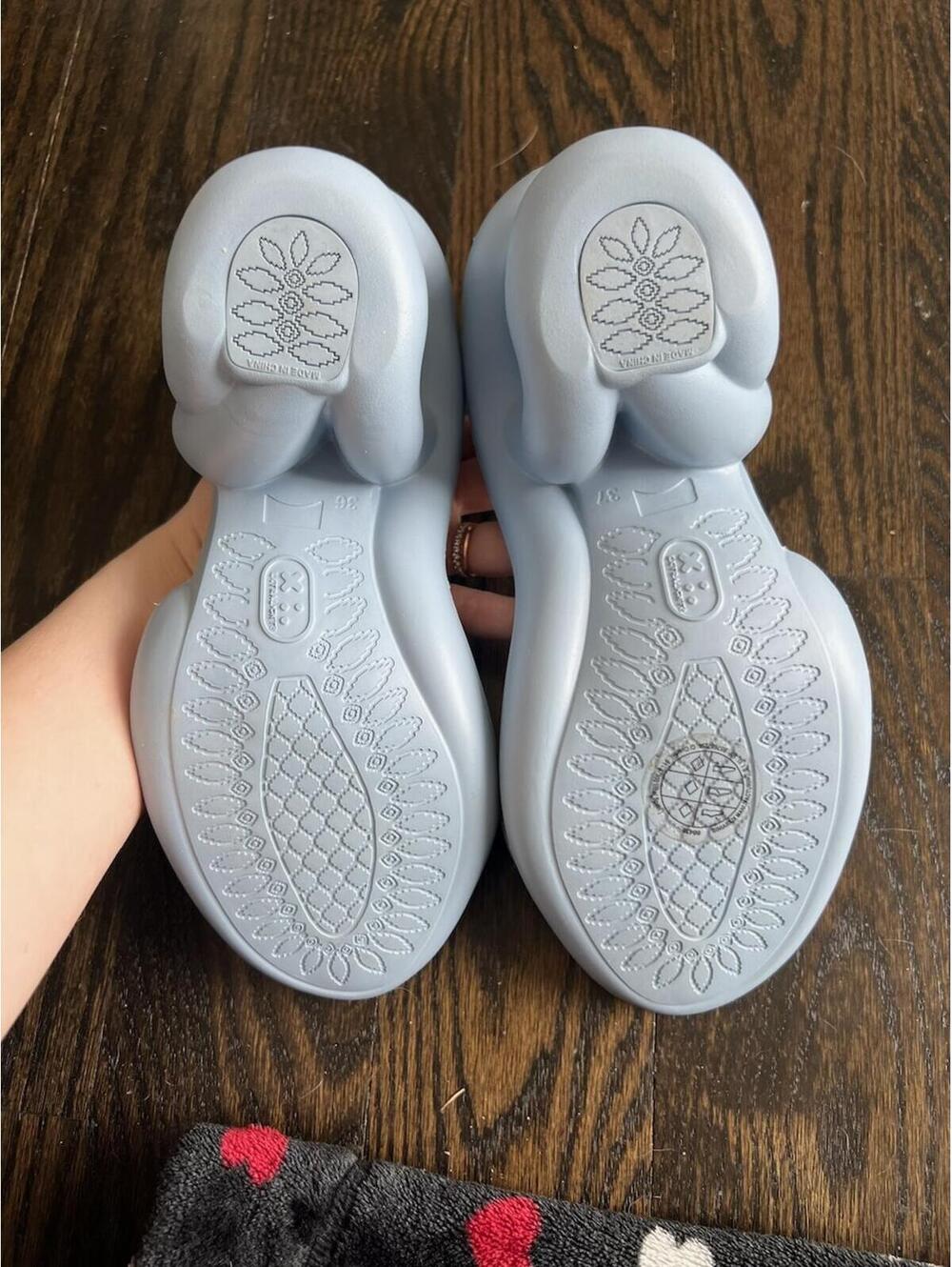 Camper Kobarah Powder Blue Sandals NEW Women's EU 36/37 NEVER WORN MSRP $225 - Picture 4 of 5